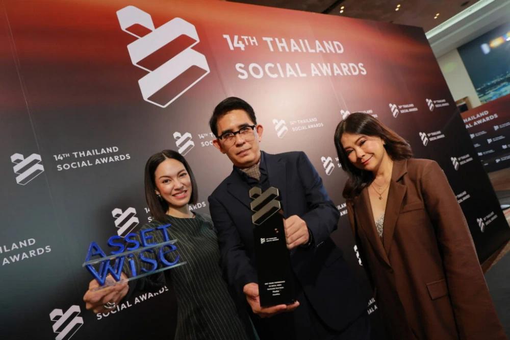 AssetWise Secures “Top 5” at Thailand Social Awards for 3 Consecutive Years, Reflecting the Power of Lifestyle Marketing in the Digital Era