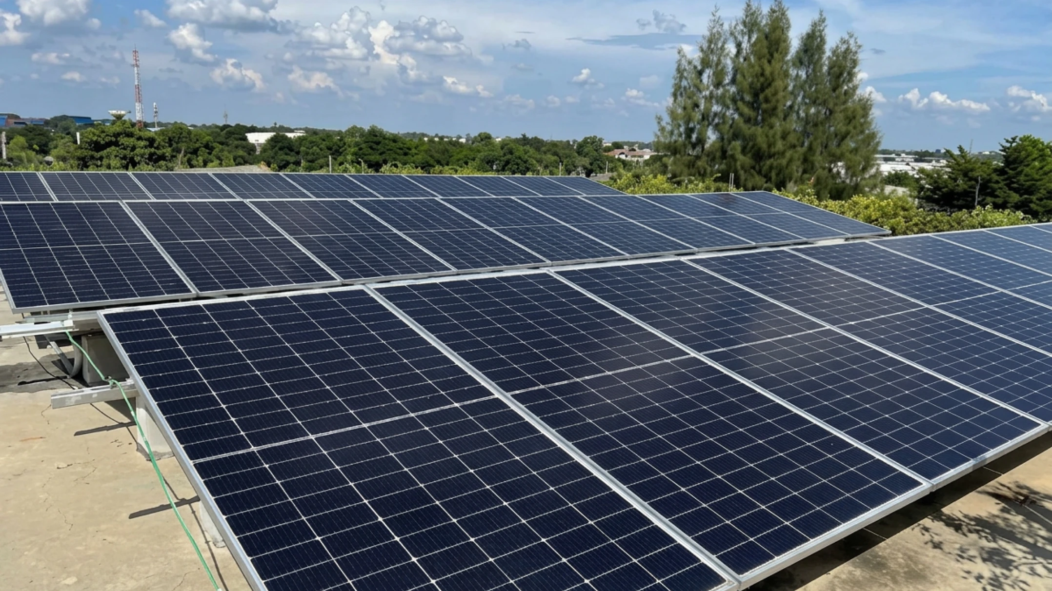 Solar Rooftop Installation to promote the use of clean energy